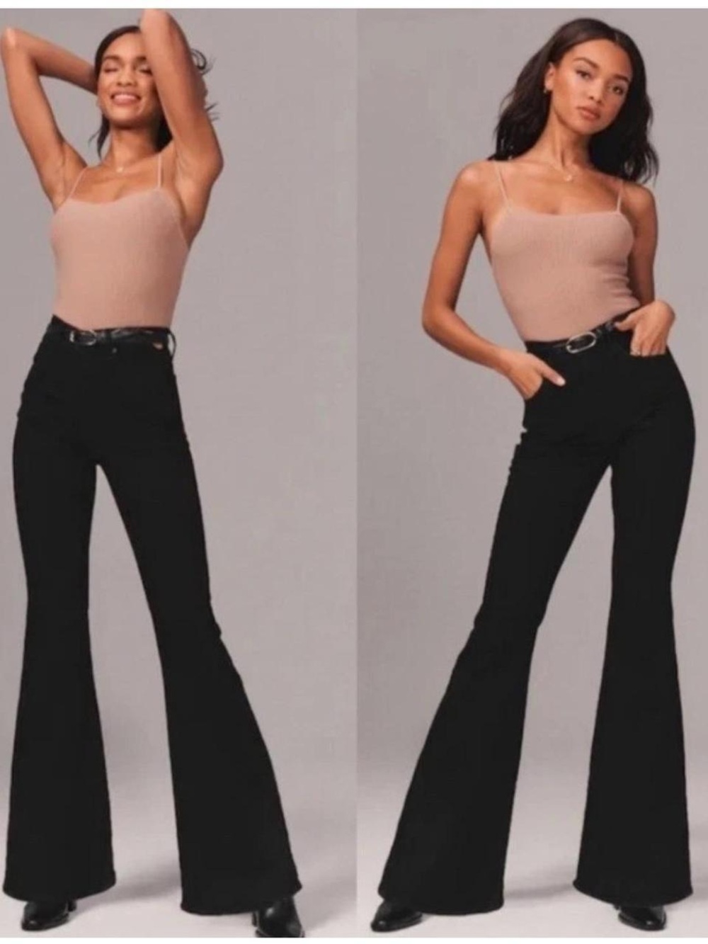 Abercrombie Ultra High Rise Flare Jean